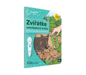Albi Magical Reading - Stickerbuch Tiere / Sprachversion: CZ / ab 3 Jahren