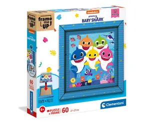 Clementoni PUZZLE Frame me UP - Baby Shark / 60 Teile / ab 6 Jahren