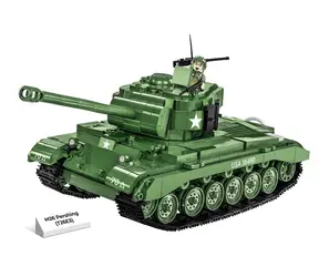 Cobi 2564 Amerikanischer Panzer M26 Pershing T26E3 / 1:28 / 904 Würfel / ab 10 Jahren 