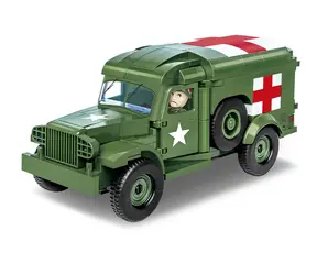 Cobi 2257 American Field Ambulance 1942 WC 54 / 1:35 / 293 Steine / ab 7 Jahren 