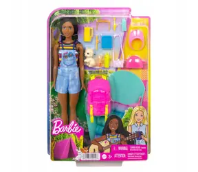 Mattel HDF74 - Barbie Camping-Puppe „Brooklyn“ / ab 3 Jahren 
