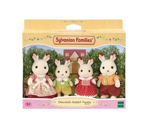 Sylvanian Families Eine Familie von „Schokoladen“-Kaninchen - neu / ab 3 Jahren