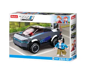 Sluban Town M38-B0901 Elektroauto / Lego - kompatibel / Anzahl der Figuren|Teile: 1|136 / ab 6 Jahren