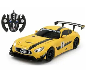 Jamara Mercedes AMG GT3 gelb / RC-Auto / Maßstab 1:14 / Ferngesteuert / 2,4GHz / 6+