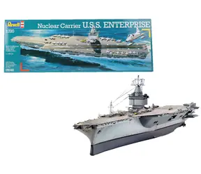 Revell USS Enterprise / Plastikmodell / 1:720 / Anzahl Teile 102 / Schwierigkeit 4 / ab 10 Jahren