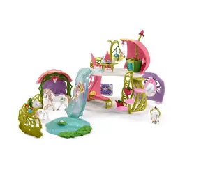 Schleich bayala 42445 Glitzerhaus mit Einhörnern / ab 3 Jahren