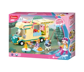 Sluban Happy Diary M38-B0960 Wohnmobil / Lego - kompatibel / Anzahl der Figuren|Teile: 2|314 / ab 6 Jahren