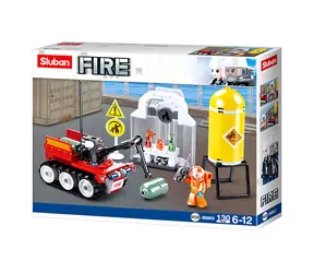 Sluban Firefighters M38-B0963 Ferngesteuerter Roboter / Lego - kompatibel / Anzahl Figuren|Teile: 1|130 / ab 6 Jahren