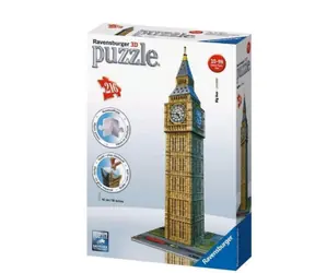 CubicFun Puzzle 3D Big Ben / 47 Teile / 9 x 9 x 38,5 cm / Schwierigkeit: 4