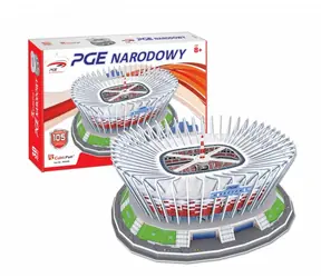 CubicFun Puzzle 3D Nationalstadion in Warschau / 105 Teile / 31 x 27 x 12,5 cm / ab 8 Jahren