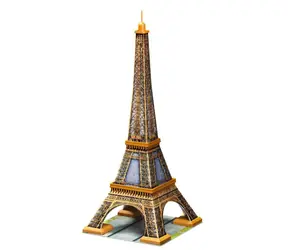 Ravensburger 3D-Puzzle Eiffelturm 62 Teile / 9,4 x 9,4 x 24,2 cm / ab 8 Jahren