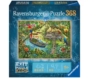 Ravensburger Exit KIDS Puzzle: Dschungel / 368 Teile / ab 9 Jahren