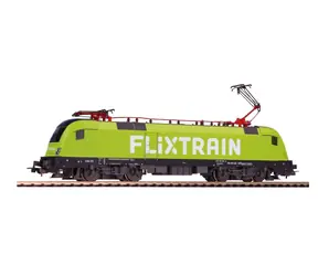 Piko 57924 Elektrolokomotive Taurus mit 2 Stromabnehmern Flixtrain VI / Maßstab: H0 (1:87) / Länge: 221 mm / Radius: 358 mm