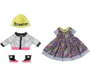 Zapf Creation Baby Born City Deluxe-Kleidungsset für Puppen / ab 3 Jahren 