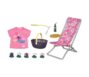 Zapf Creation Baby Born Set zum Angeln am Wochenende - 43 cm / ab 3 Jahren 