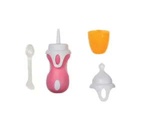 Zapf Creation Baby Born Interaktive Babyflasche + Löffel - 43 cm / ab 3 Jahren 