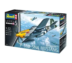 Revell 03944 P-51D-5NA Mustang / Plastikmodell / 1:32 / Anzahl Teile: 158 / Schwierigkeit 5