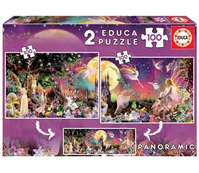 Educa Märchenfeen / 2 x 100 Stück / ab 14 Jahren