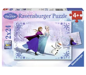 Ravensburger Ice Kingdom: Sisters Forever / 2 x 24 Teile / ab 4 Jahren