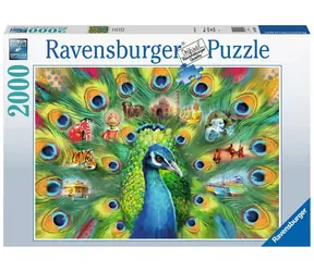 Ravensburger Pfauenland / 2000 Teile / ab 14 Jahren
