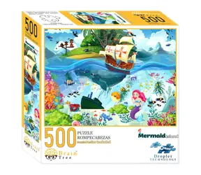 Brain Tree Puzzle Meerjungfrau / 500 Teile / ab 14 Jahren