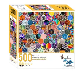 Brain Tree Puzzle Bildplättchen - 500 Teile / ab 14 Jahren