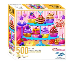 Brain Tree Puzzle In der Konditorei - 500 Teile / ab 14 Jahren