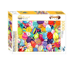 Brain Tree Puzzle Süße Eier / 1000 Teile / ab 14 Jahren