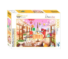 Brain Tree Puzzle Love from Paris / 1000 Teile / ab 14 Jahren