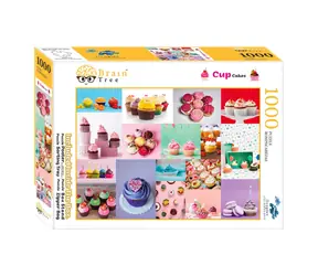 Brain Tree Puzzle Cakes Cupcakes / 1000 Teile / ab 14 Jahren