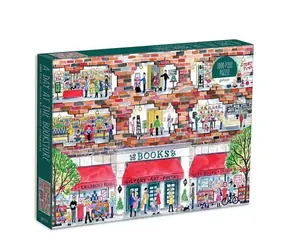 Galison Puzzle Ein Tag im Buchladen / 1000 Teile / ab 8 Jahren