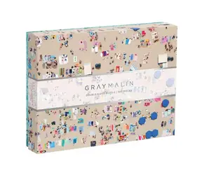 Galison Doppelseitiges Puzzle Grey Malin Beach / 500 Teile / ab 8 Jahren