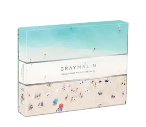 Galison Doppelseitiges Puzzle Hawai Grey Malin / 500 Teile / ab 8 Jahren