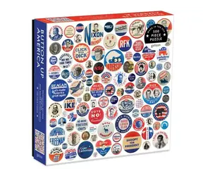 Galison Puzzle Badges of America / 500 Teile / ab 8 Jahren