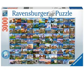 Ravensburger 99 schöne Orte / 3000 Teile / ab 12 Jahren