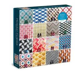 Galison Puzzle Mosaikböden / 500 Teile / ab 8 Jahren