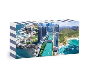 Galison Puzzle Luftaufnahmen der USA / 3×120 Teile / ab 8 Jahren