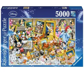 Ravensburger Disney: Charakterporträts / 5000 Teile / ab 12 Jahren