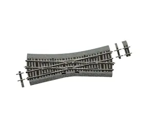 Roco 42546 Linie - Weiche EKW15 Kreuzungshälfte mit Boden / Maßstab: H0 (1:87) / Radius: 531 mm / ab 15 Jahren