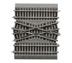 Roco 42598 Gleis - DGV15 Abzweigung zum Anschluss an den Unterbau / Maßstab: H0 (1:87) / Länge: 115 mm / ab 15 Jahren