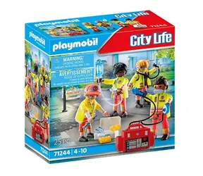 Playmobil City Life 71244 Rettungsteam / Anzahl Teile: 67 / ab 4 Jahren 