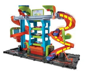 Mattel Hot Wheels HDP05 City - Color Shifters Spiral-Autowaschanlage / ab 4 Jahren 
