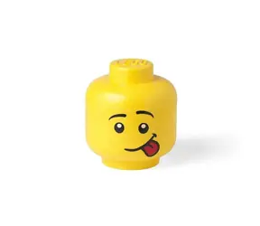 LEGO® Aufbewahrungsbox 40331726 Aufbewahrungskopf „Silly“ / Aufbewahrungsbox / 102 x 102 x 115 mm