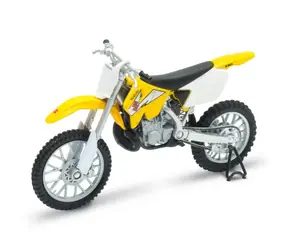 Welly Motorrad Suzuki RM250 gelb / 1:18 / ab 3 Jahren