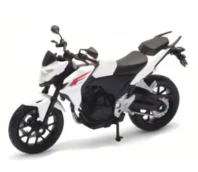 Welly Motorrad Honda CB500F weiß / 1:18 / ab 3 Jahren