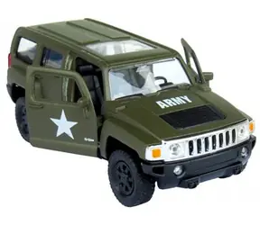 Welly Hummer H3 Armor Squad grün / 1:34 / ab 3 Jahren