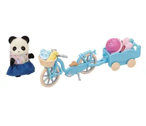 Sylvanian Families: Panda- und Fahrrad-Skate-Set / ab 3 Jahren