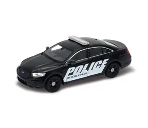Welly WE24045W Ford Interceptor Polizei schwarz / 1:24 / ab 8 Jahren