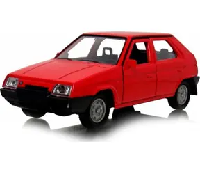 Welly Škoda Favorit rot / 1:34 / ab 3 Jahren