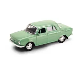 Welly Skoda 100 hellgrün / 1:34 / ab 3 Jahren
